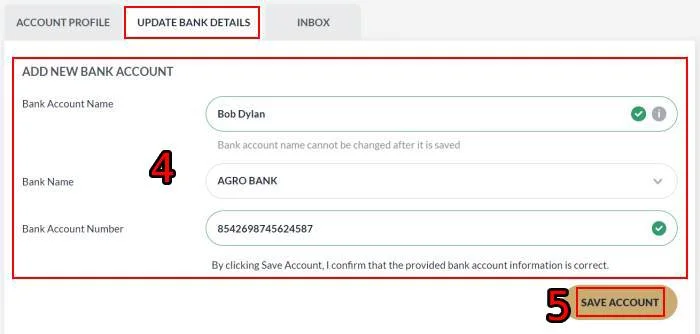 cara m88 withdraw add bank account