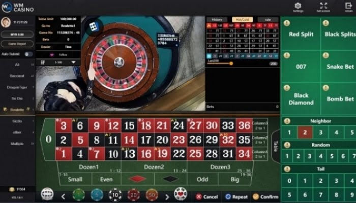 m88 live casino game roulette