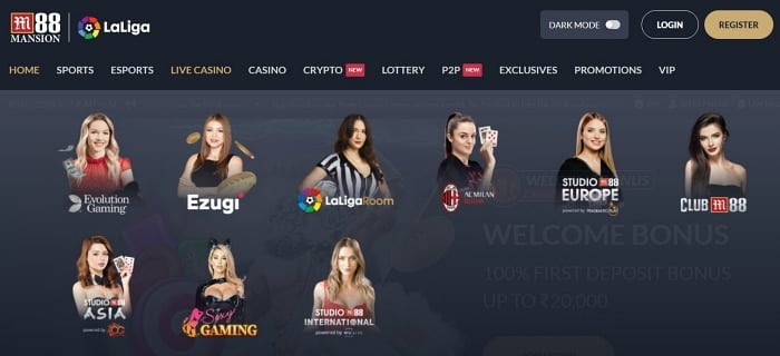 M88 casino review game rooms