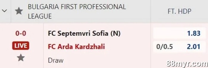 asian handicap 0.25 meaning with examples