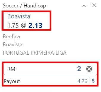 asian handicap 2 1.5 meaning in football advantage