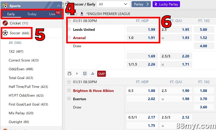handicap 1 meaning explained step 2
