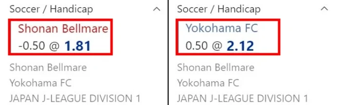 handicap 0 1 in football betting advantage disadvantage