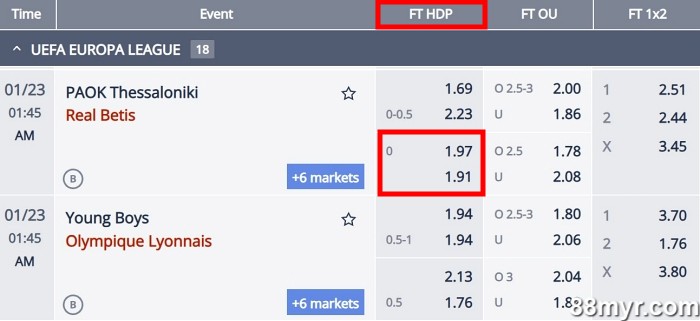 what is handicap 0 explained