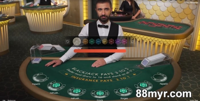 88myr tutorial how to play blackjack online for real money at m88 live casino