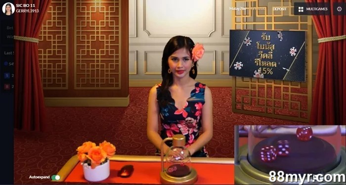 how to play sic bo online game rules