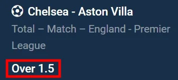 over under in football explained over 1.5