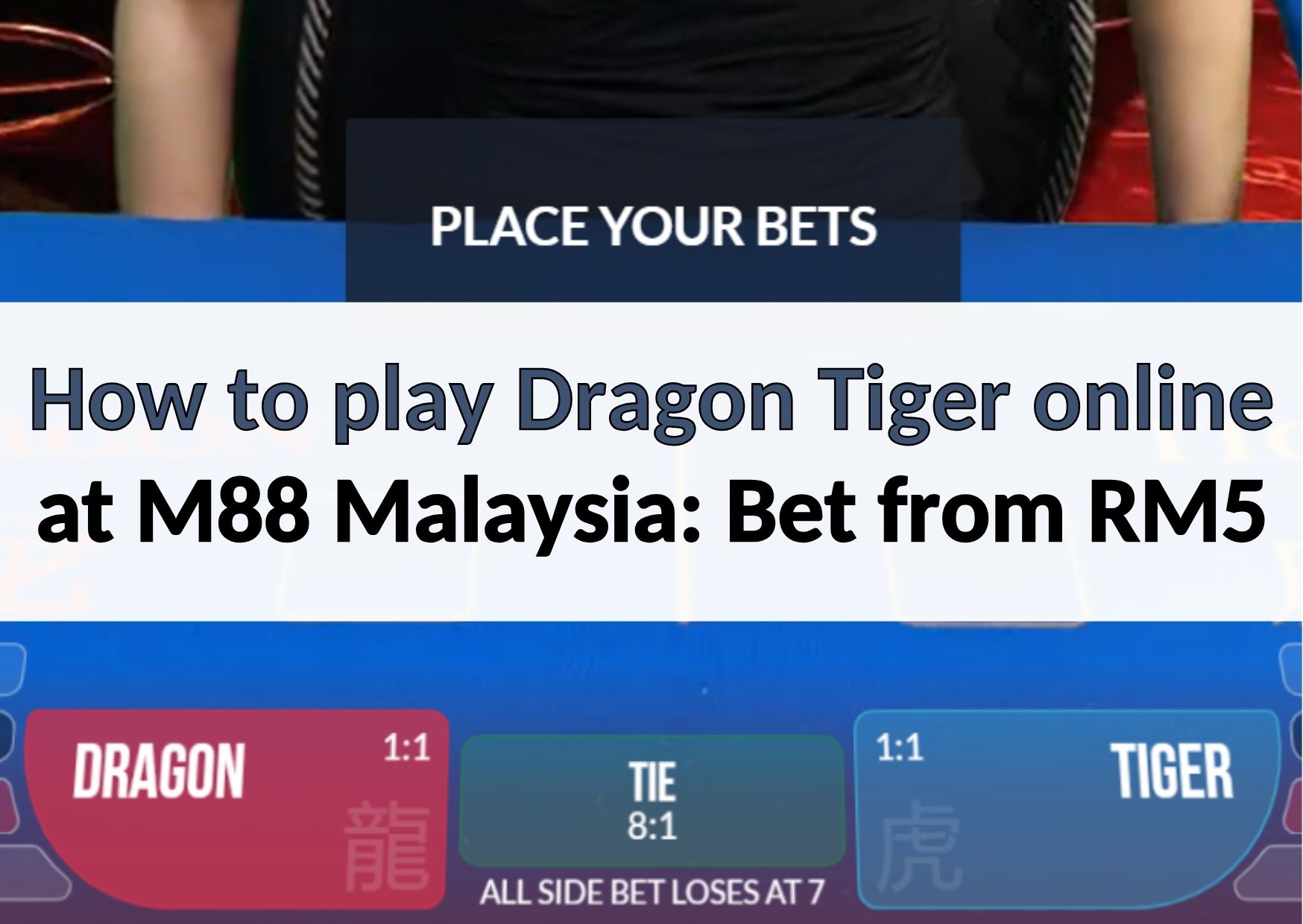 how to play dragon tiger online