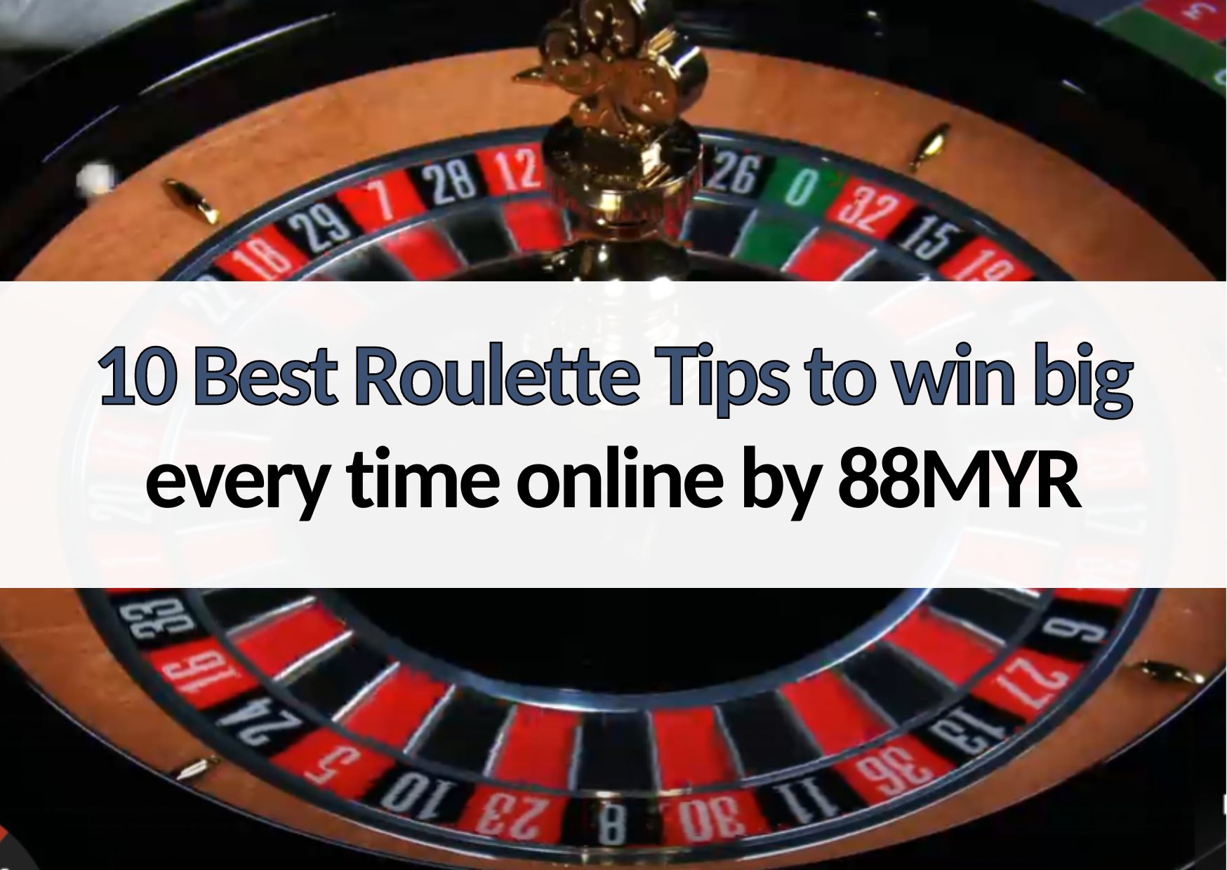 10 best roulette tips to win big