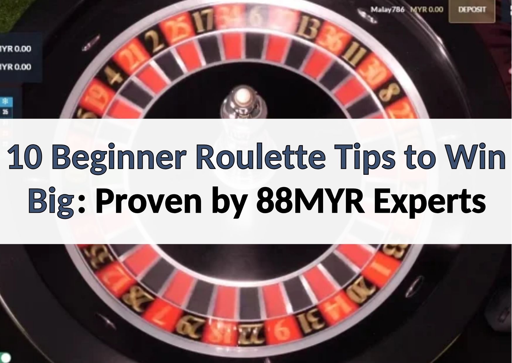 10 roulette tips to win big