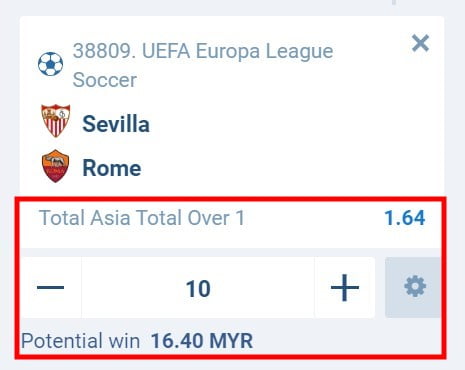 over under 1 meaning in 1xbet betting odds 1