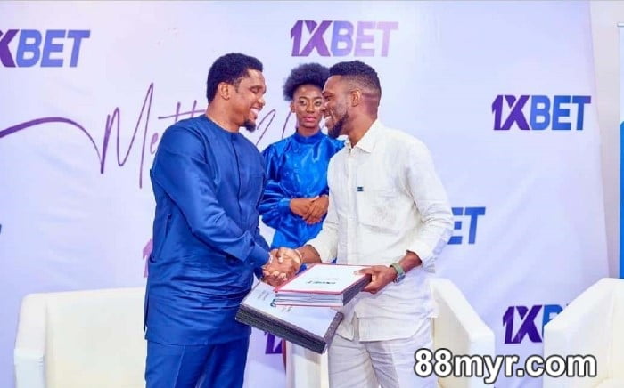 1xbet partners 1xbet new ambassador samuel etoo