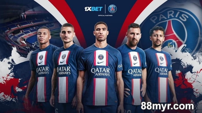 1xbet partners sponsorship deals psg