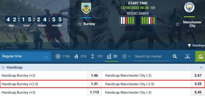 1xbet sports betting asian handicap 2.5 meaning example