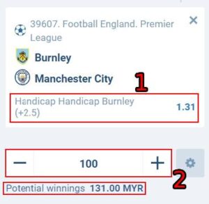 1xbet sports betting asian handicap 2.5 meaning slip 2
