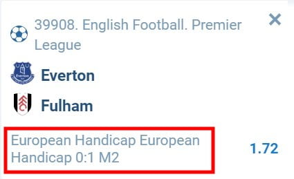 meaning of 3 way handicap in betting explained with examples example 3