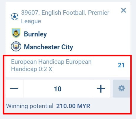 meaning of 3 way handicap in betting explained with examples outcome 2