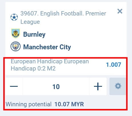 meaning of 3 way handicap in betting explained with examples outcome 3