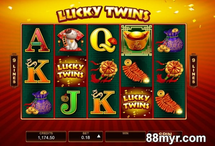 top 10 best online slots in Malaysia 2023 lucky twins