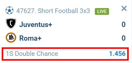 1xbet 88myr 1xbet double chance betting tutorial guide example 1
