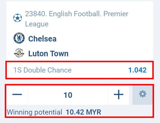 1xbet 88myr 1xbet double chance betting tutorial guide outcome 1