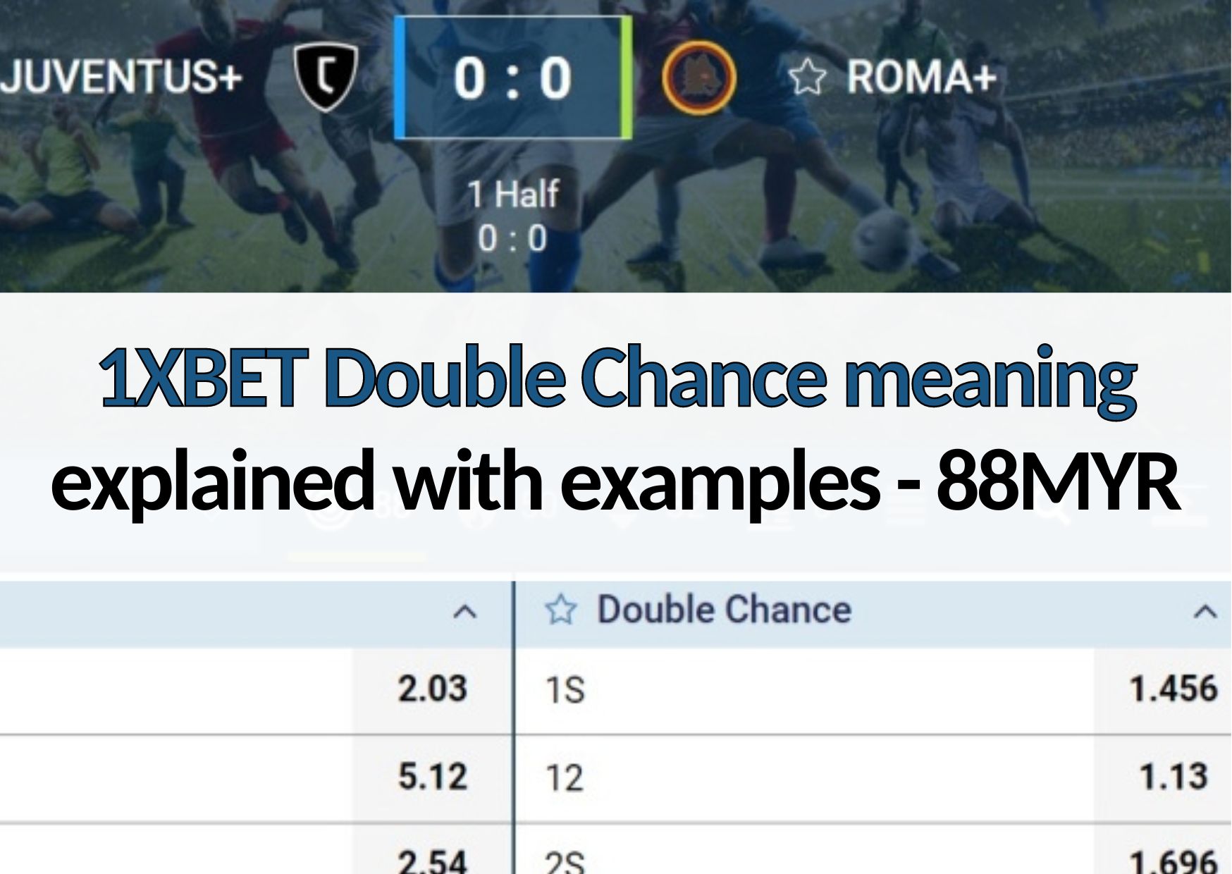 1xbet 88myr 1xbet double chance meaning explained