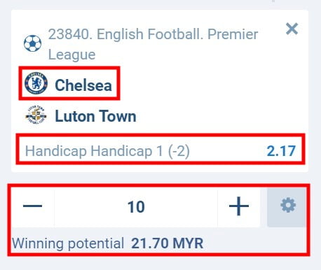 1xbet handicap explanation 88myr betting tutorial outcome 2