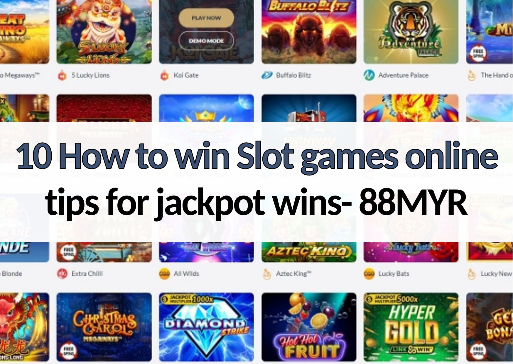 88myr 10 how to win slot games online tips and tricks