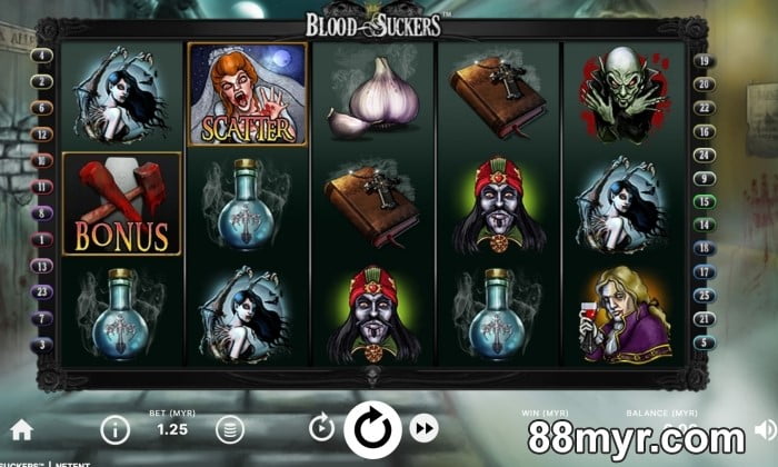 88myr which online slots payout the most review blood suckers