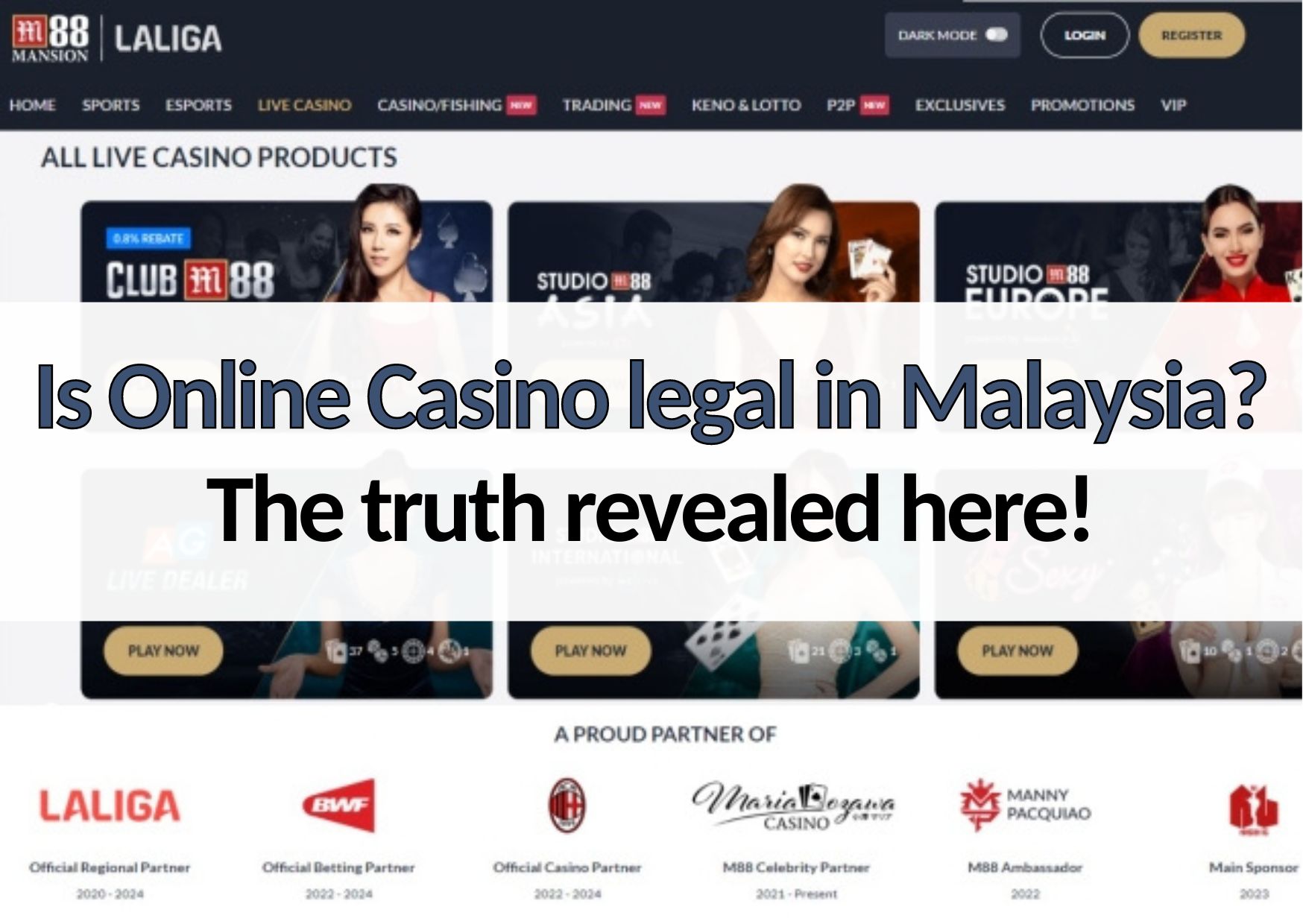 is online casino legal in malaysia truth revealed here
