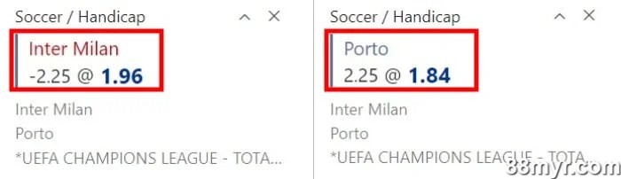 asian handicap 2.25 meaning explained with examples