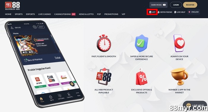 w88 malaysia m88 mobile app