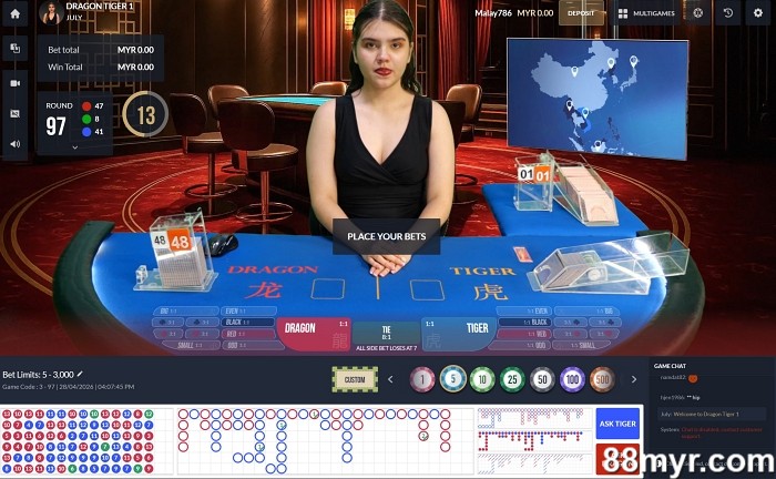 dragon tiger winning strategy explained for beginners