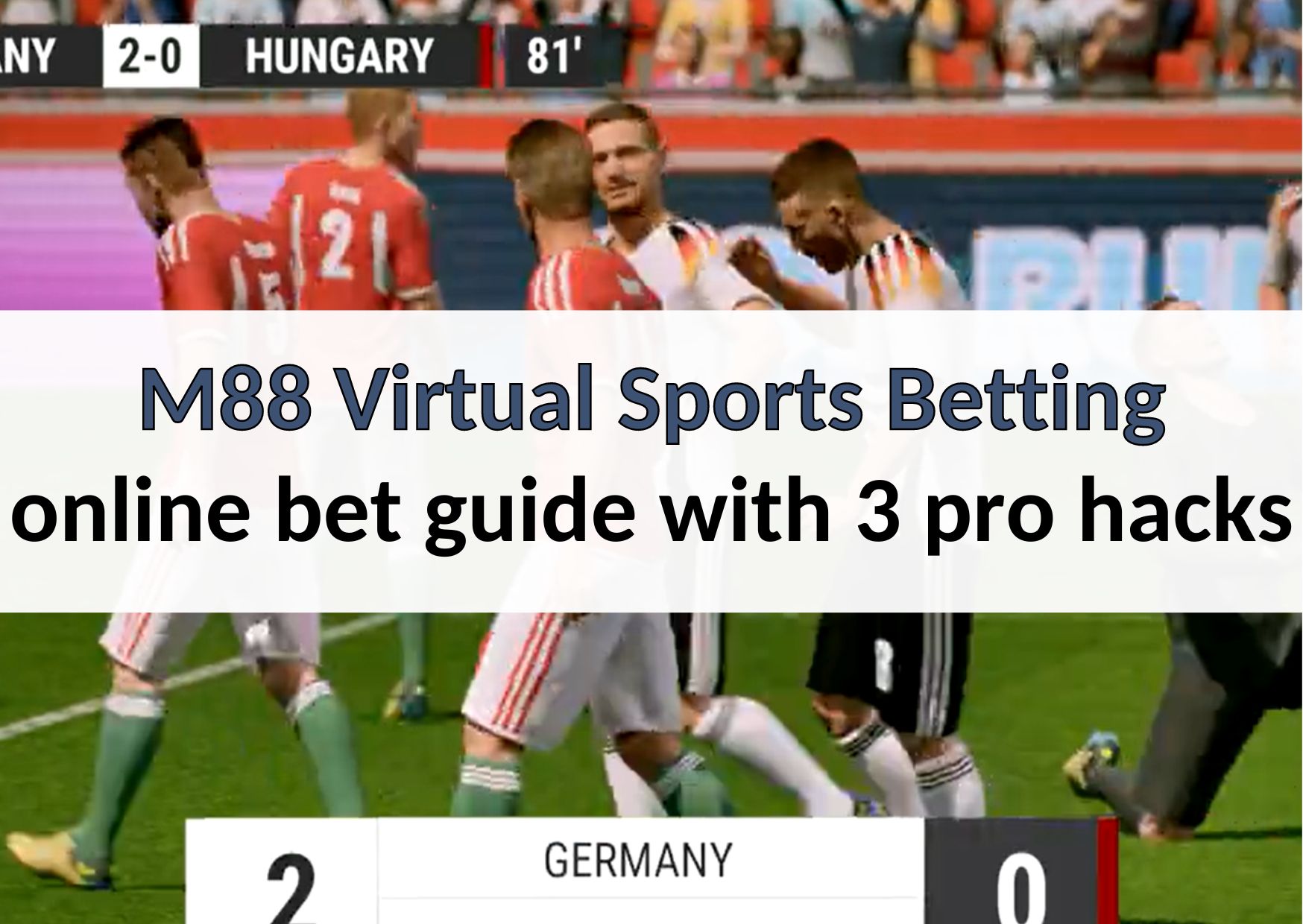AM88 Virtual Sports Betting online bet guide with 3 pro hacks