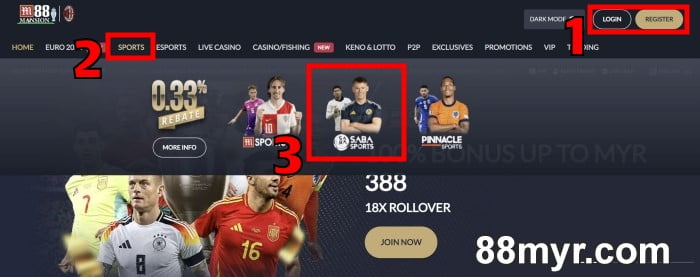 what is virtual tennis betting online tutorial step 1