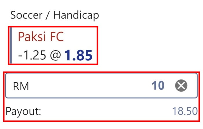asian handicap 1.25 meaning explained betting odds 1