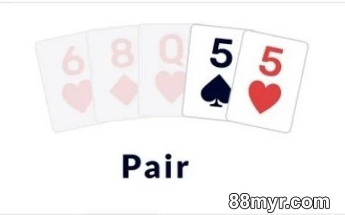 poker 5 card ranking hand rankings in poker explained pair