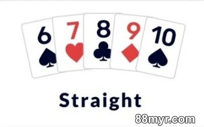 poker 5 card ranking hand rankings in poker explained straight