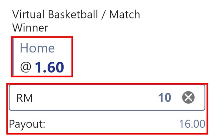 virtual basketball betting guide by 88myr betting odds 1