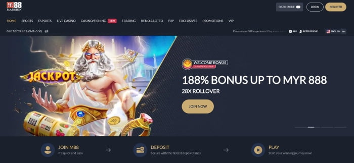 M88 Malaysia players is the 88MYR website