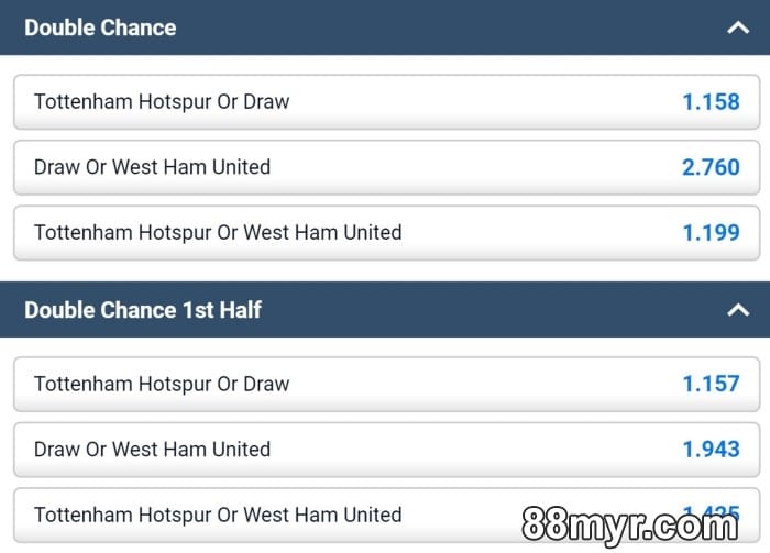 88myr double chance betting tips rookies should know