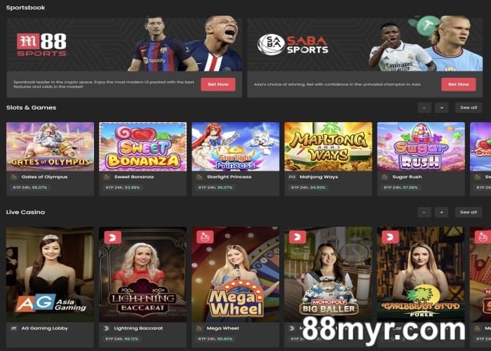 m88io learn how to access and play crypto games online