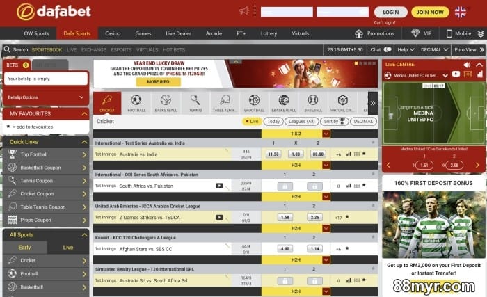 enjoy dafabet sports betting sites in malaysia