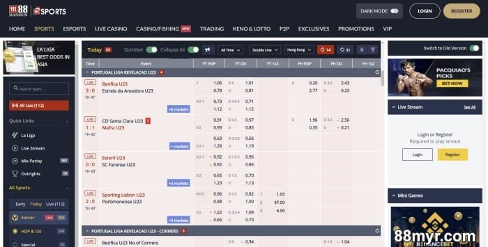 play at M88 mansion best sports betting sites in malaysia