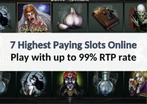 7 Highest Paying Slots Online Earn big with 99% RTP rate