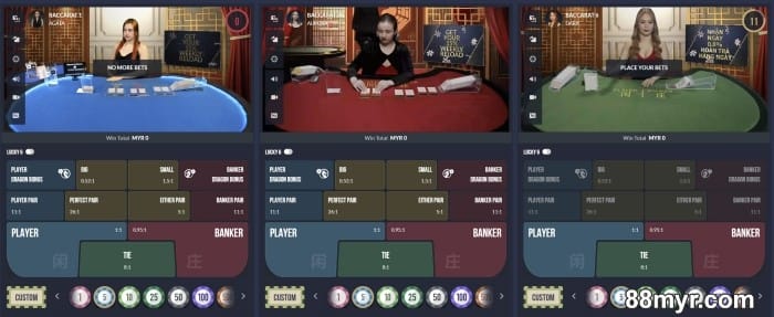 Best Honest Live Dealer Baccarat 88myr review