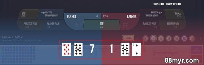 baccarat third card rules m88 examples