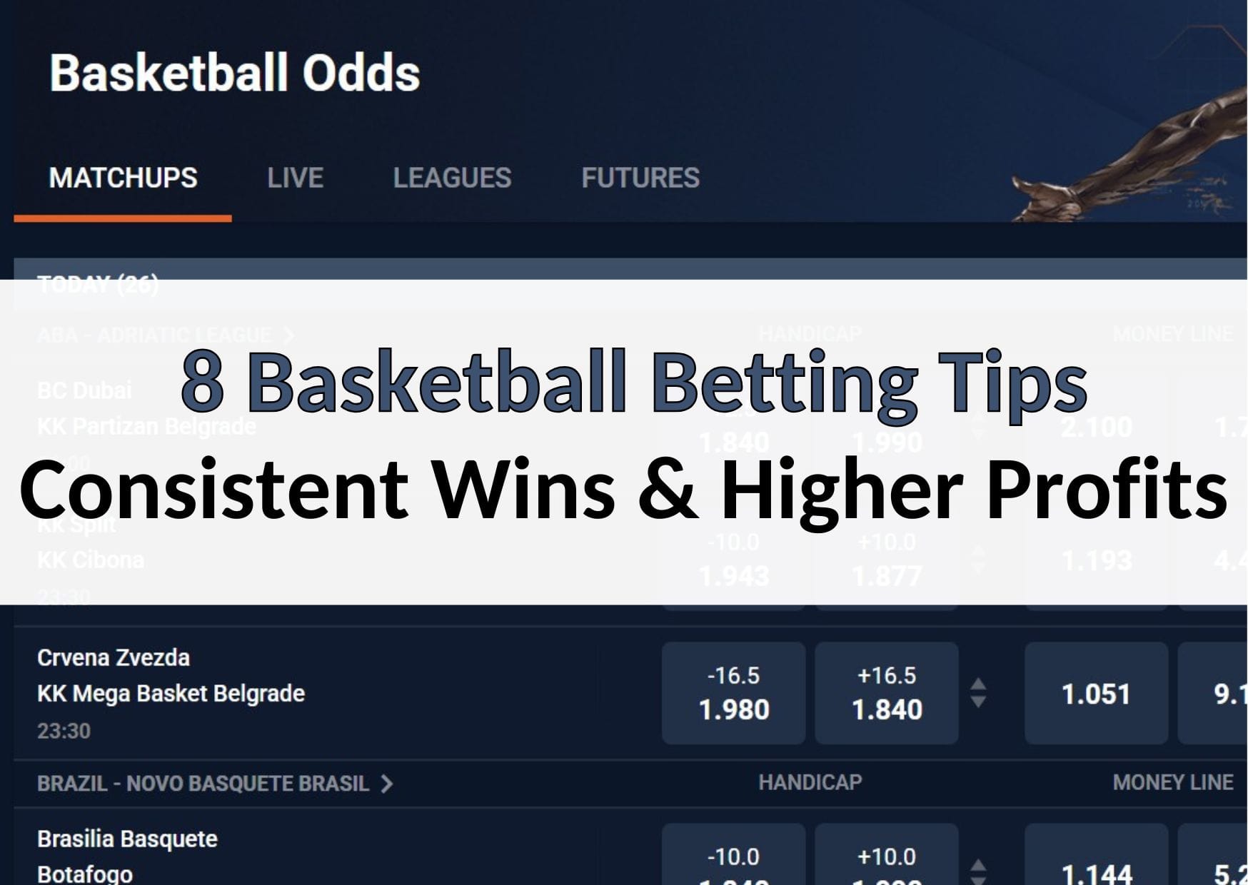 _8 Basketball Betting Tips - Consistent Wins & Higher Profits