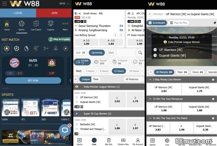 apps for cricket betting online recommended by w88