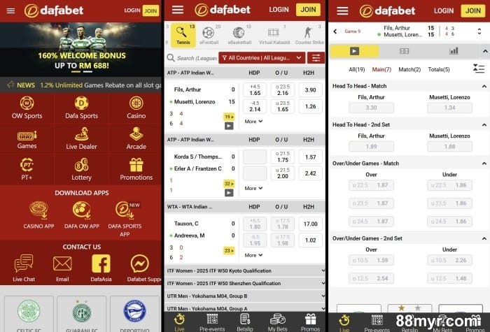 best tennis betting apps recommended by experts dafabet